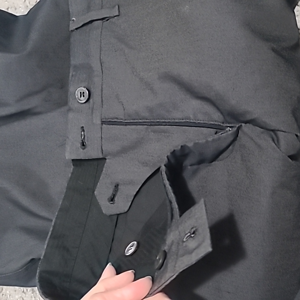 Prada Crop Style Pants Charcoal Grey Gray 40 US 2 Small - Picture 6 of 7